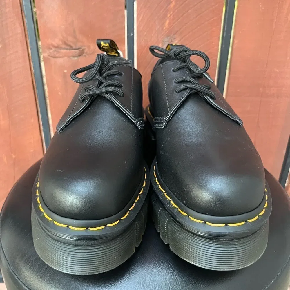 Dr. Martens 1461 Audrick Soft Leather Platform Oxford Shoes size 9US L